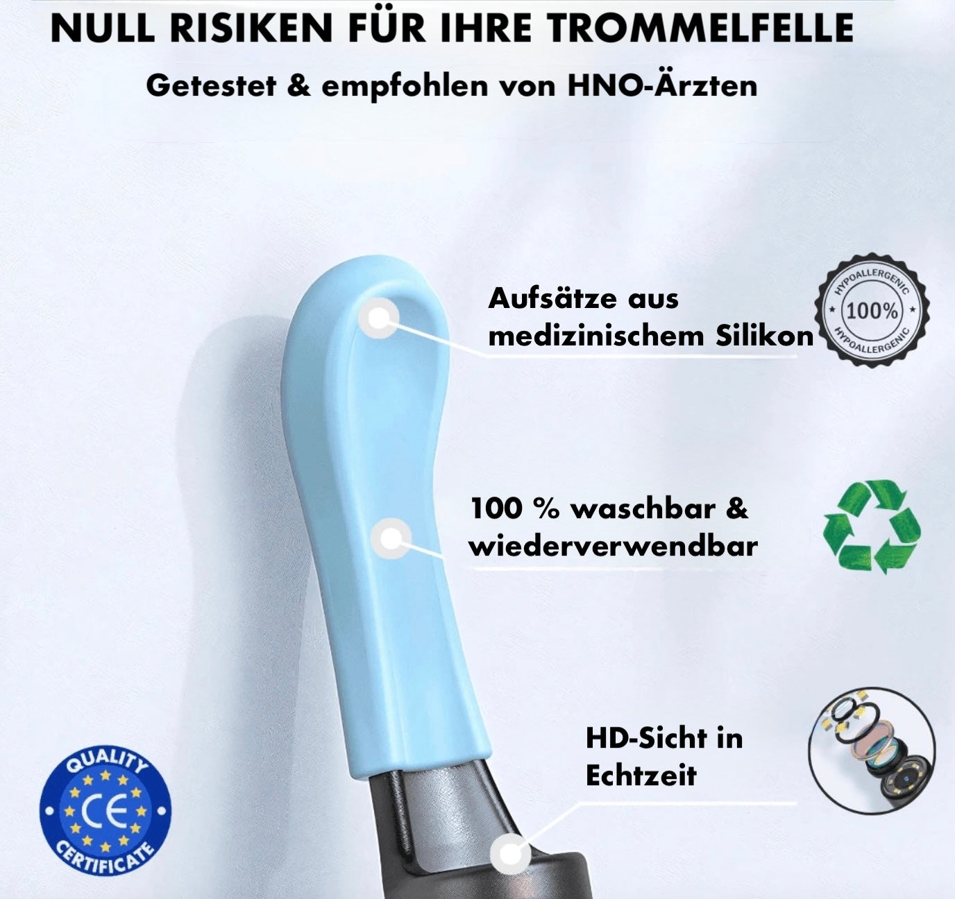 Smart Ohrreiniger mit Kamera-Olivara